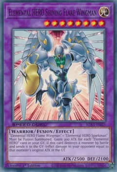 Elemental HERO Shining Flare Wingman SGX3-ENI25
