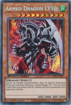Armed Dragon LV10 (Secret Rare) SGX3-ENI27