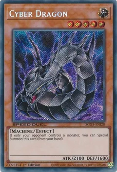 Cyber Dragon (Secret Rare) SGX3-ENI28