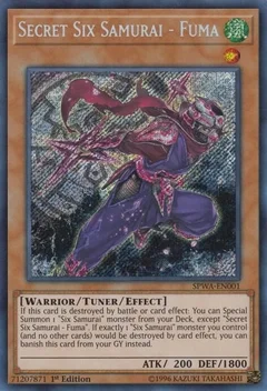 Secret Six Samurai - Fuma SPWA-EN001