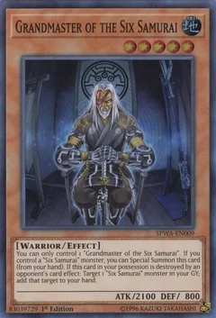 Grandmaster of the Six Samurai SPWA-EN009