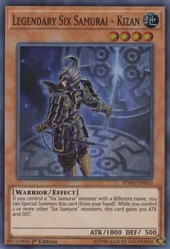 Legendary Six Samurai - Kizan SPWA-EN010