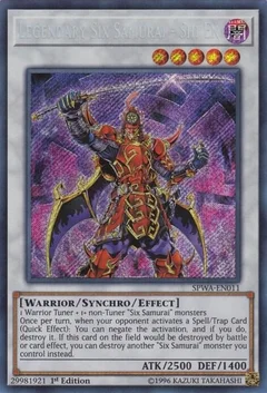 Legendary Six Samurai - Shi En SPWA-EN011
