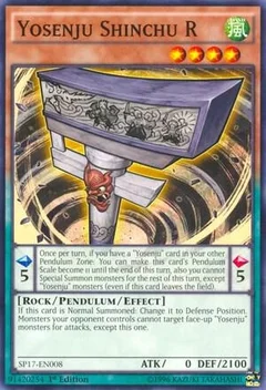 Yosenju Shinchu R (Starfoil) SP17-EN008