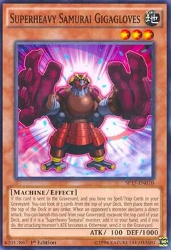 Superheavy Samurai Gigagloves (Starfoil) SP17-EN010