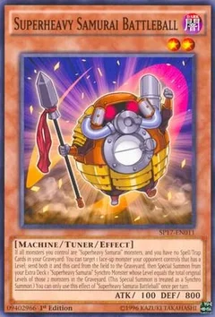 Superheavy Samurai Battleball (Starfoil) SP17-EN011