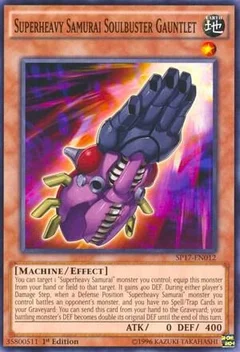 Superheavy Samurai Soulbuster Gauntlet (Starfoil) SP17-EN012