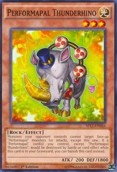 Performapal Thunderhino SP17-EN016