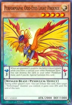 Performapal Odd-Eyes Light Phoenix SP17-EN032