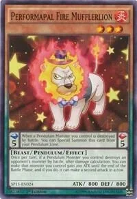 Performapal Fire Mufflerlion SP15-EN024