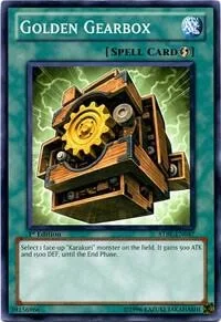 Golden Gearbox 1st Edition STBL-EN047