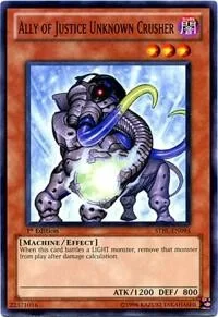 Ally of Justice Unknown Crusher 1st Edition STBL-EN094