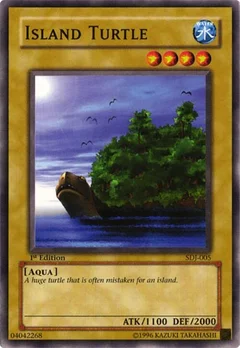 Island Turtle 1st Edition SDJ-005