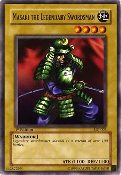 Masaki the Legendary Swordsman 1st Edition SDJ-007