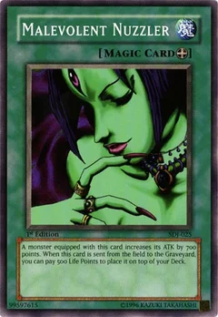 Malevolent Nuzzler 1st Edition SDJ-025