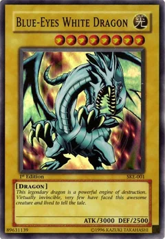 Blue-Eyes White Dragon 1st Edition SKE-001