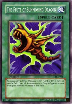 The Flute of Summoning Dragon 1st Edition SKE-031