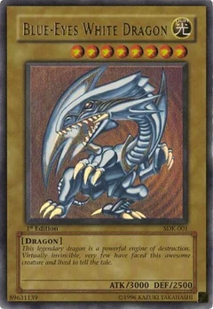 Blue-Eyes White Dragon 1st Edition SDK-001