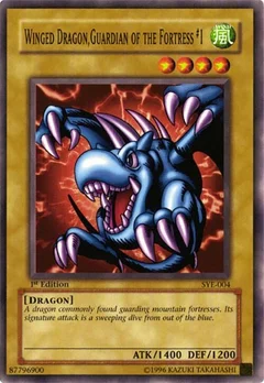Winged Dragon, Guardian of the Fortress #1 1st Edition SYE-004
