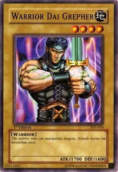 Warrior Dai Grepher 1st Edition SYE-014