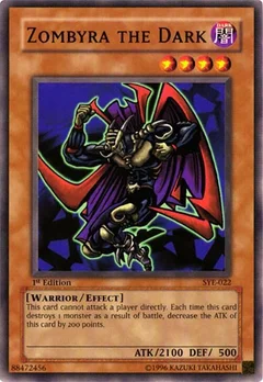 Zombyra the Dark 1st Edition SYE-022