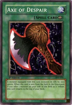 Axe of Despair 1st Edition SYE-035