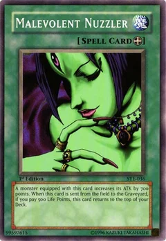 Malevolent Nuzzler 1st Edition SYE-036
