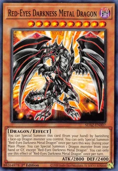 Red-Eyes Darkness Metal Dragon SDAZ-EN007