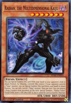 Radian, the Multidimensional Kaiju SDAZ-EN010