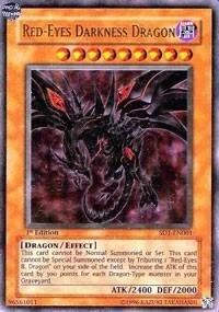 Red-Eyes Darkness Dragon Unlimited SD1-EN001