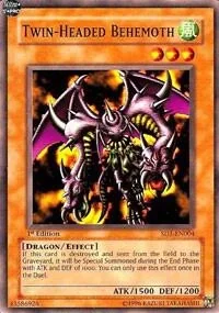 Twin-Headed Behemoth 1st Edition SD1-EN004