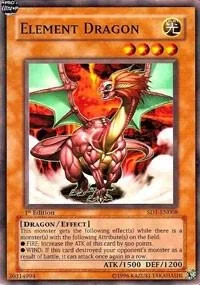 Element Dragon 1st Edition SD1-EN008