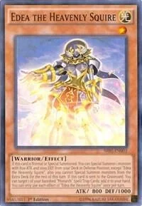 Edea the Heavenly Squire 1st Edition SR01-EN003