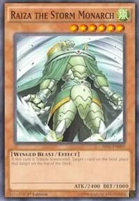 Raiza the Storm Monarch 1st Edition SR01-EN009