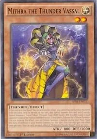 Mithra the Thunder Vassal 1st Edition SR01-EN011