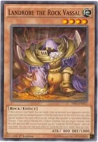 Landrobe the Rock Vassal 1st Edition SR01-EN012