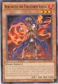Berlineth the Firestorm Vassal 1st Edition SR01-EN014