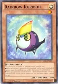 Rainbow Kuriboh 1st Edition SR01-EN022