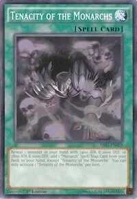 Tenacity of the Monarchs 1st Edition SR01-EN029