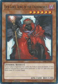 Lich Lord, King of the Underworld SR06-EN005