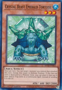 Crystal Beast Emerald Tortoise SDCB-EN003