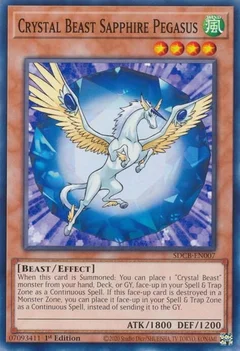 Crystal Beast Sapphire Pegasus SDCB-EN007