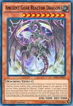 Ancient Gear Reactor Dragon Unlimited SR03-EN001
