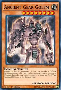 Ancient Gear Golem Unlimited SR03-EN005