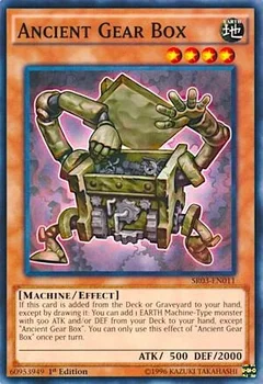 Ancient Gear Box 1st Edition SR03-EN011