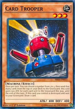 Card Trooper 1st Edition SR03-EN015