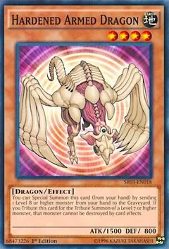 Hardened Armed Dragon Unlimited SR03-EN018