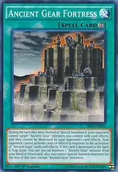 Ancient Gear Fortress 1st Edition SR03-EN022