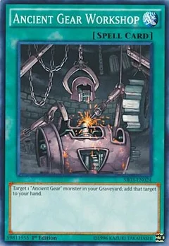 Ancient Gear Workshop 1st Edition SR03-EN024