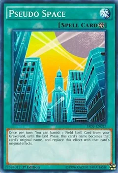 Pseudo Space 1st Edition SR03-EN027